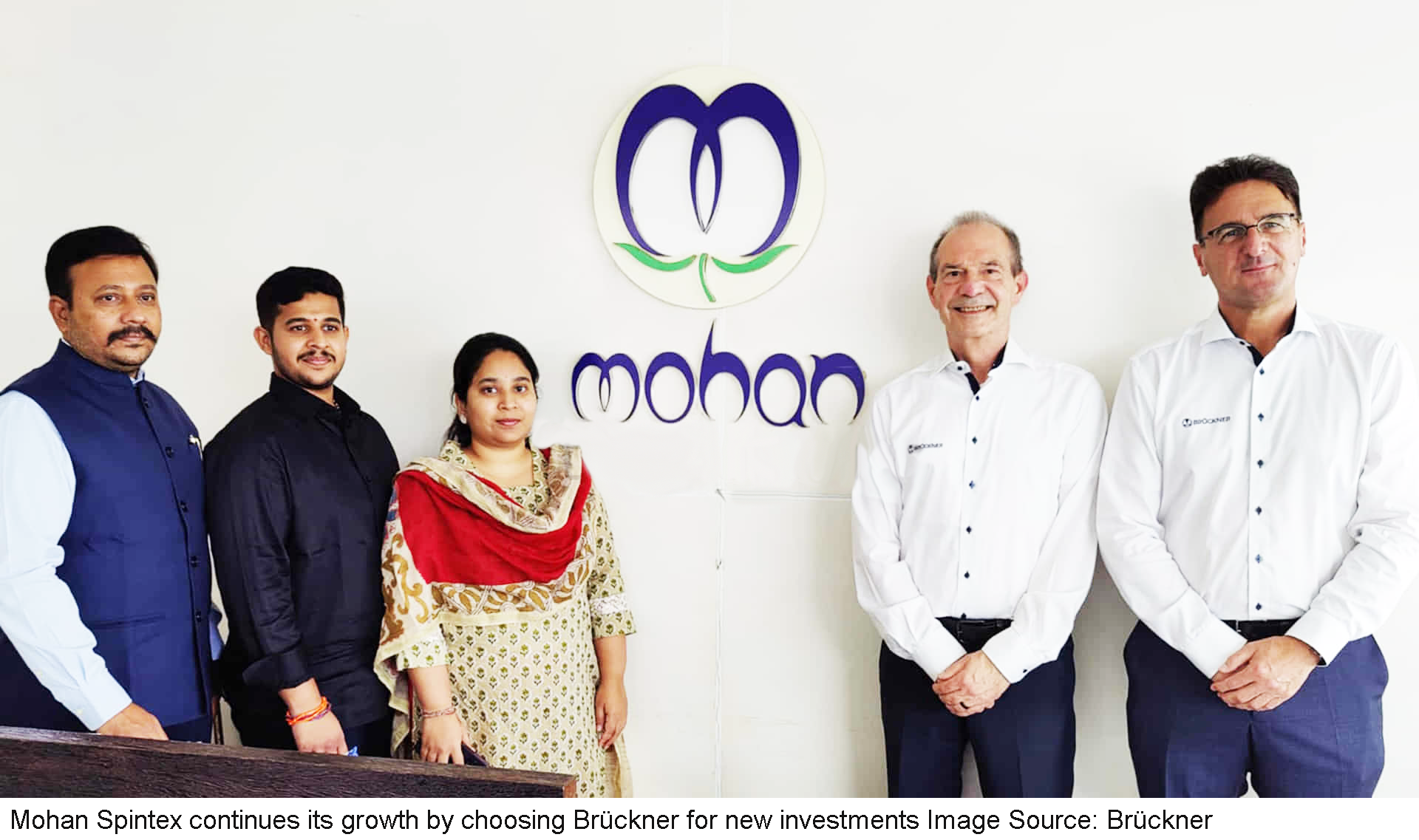 Mohan Spintex continues its growth by choosing Brückner for new investments
