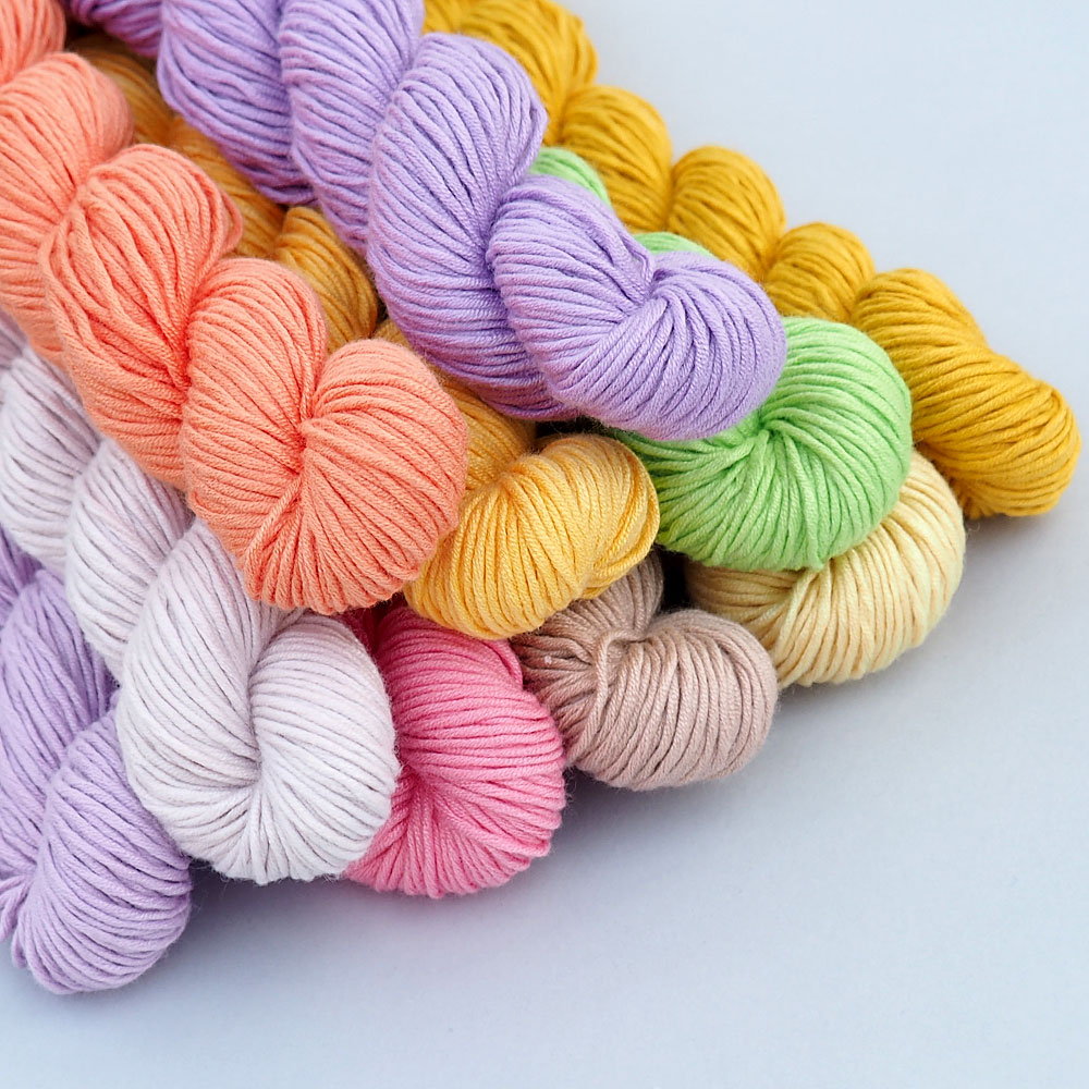 Coloured PC Melange Yarn 20s-40s Ne