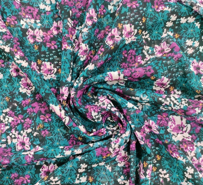 Poly Georgette (GGT) Print 70 GSM