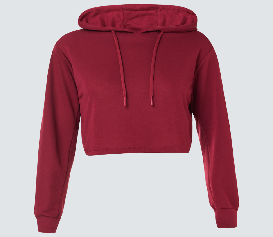 Darla Cropped Hoodie [Wickable]
