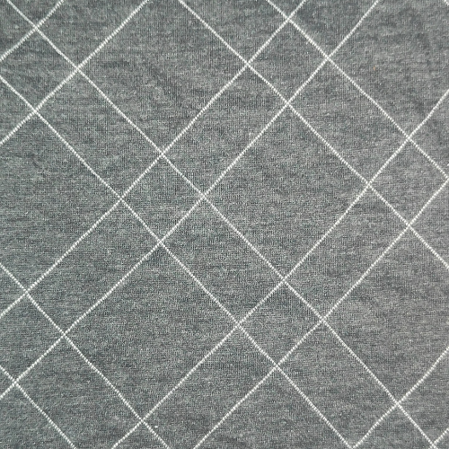 Cotton Polyfil Jacquard Knit Fabric [230-240 Gsm]