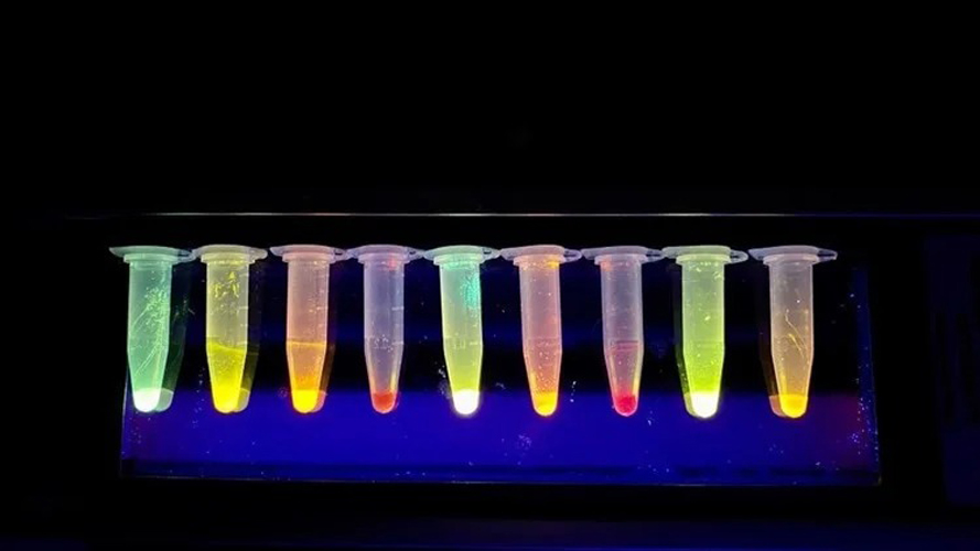 Greener Fluorescent Dye Production for Coloring Polyester
