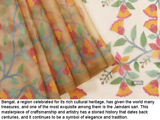 Bengal's world famous Jamdani sari: A tale of elegance and artistry