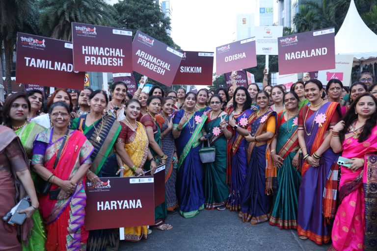 Representing the Cultural Tapestry of the Indian Handloom Industry: The One Bharat Sari Walkathon