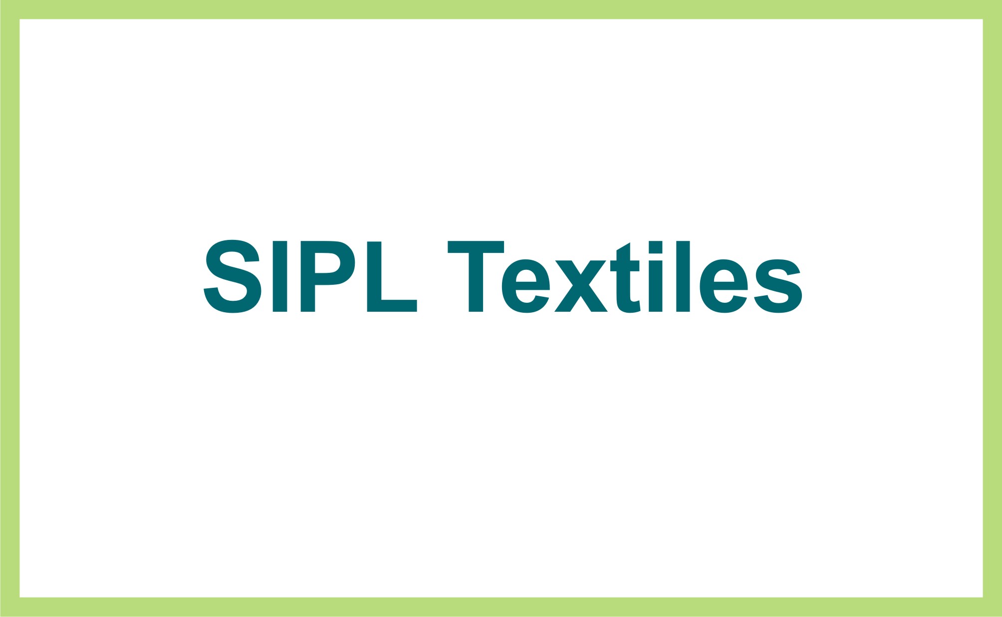 SIPL Textiles Pvt. Ltd.