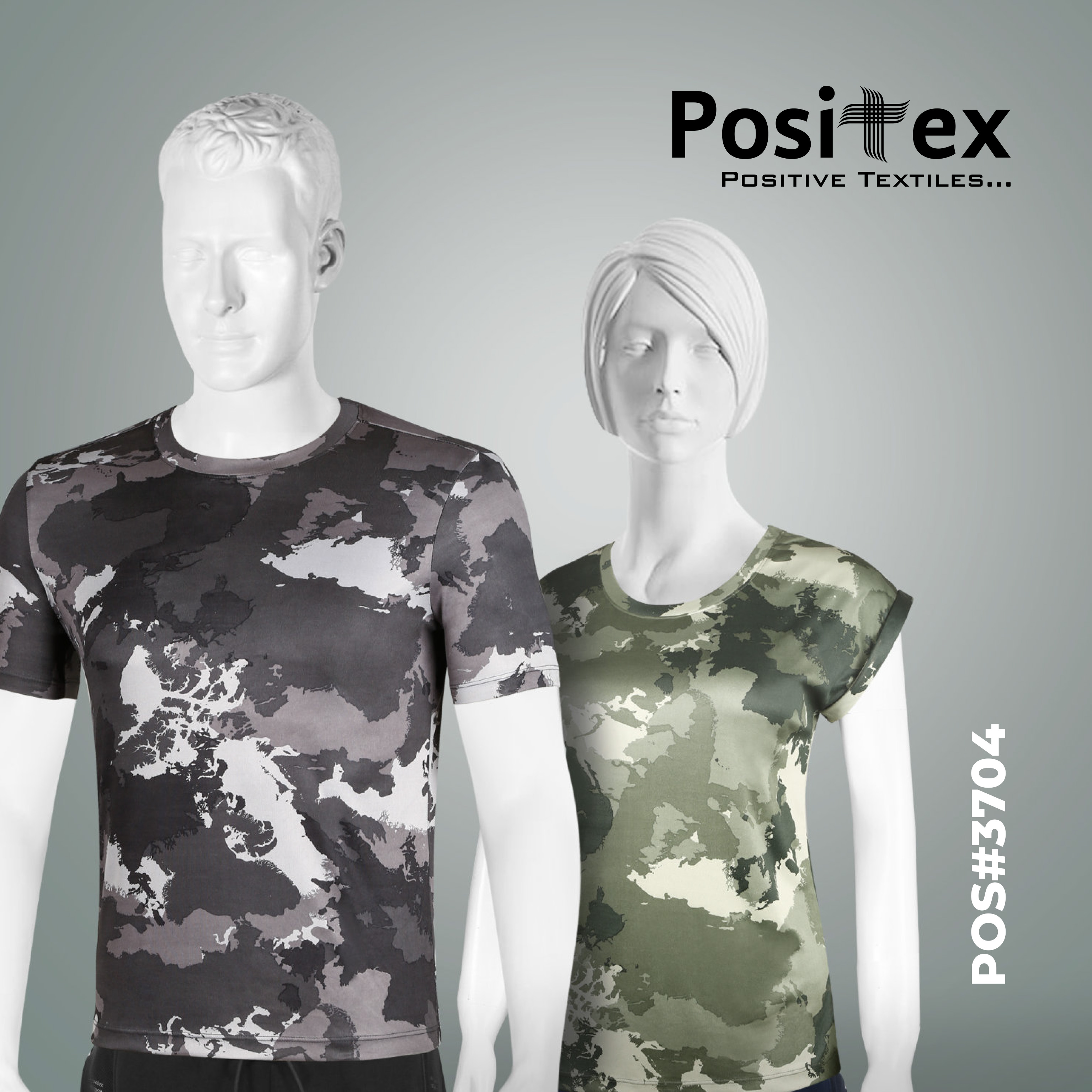Positex Introduces Camo Print Interlock Fabric for Sportswear