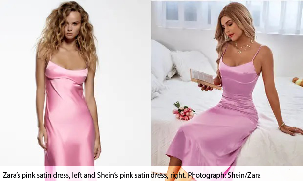 Ultra-fast fashion giant Shein accused of copying Zara designs