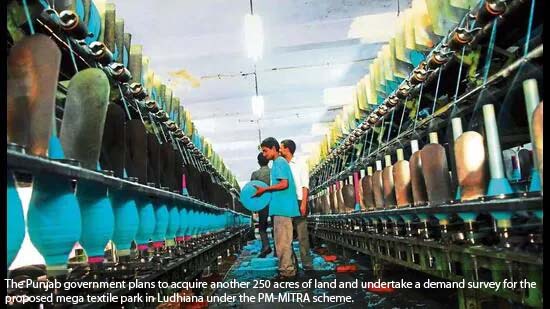 Punjab govt to acquire 250 acres, hold demand survey for mega textile park