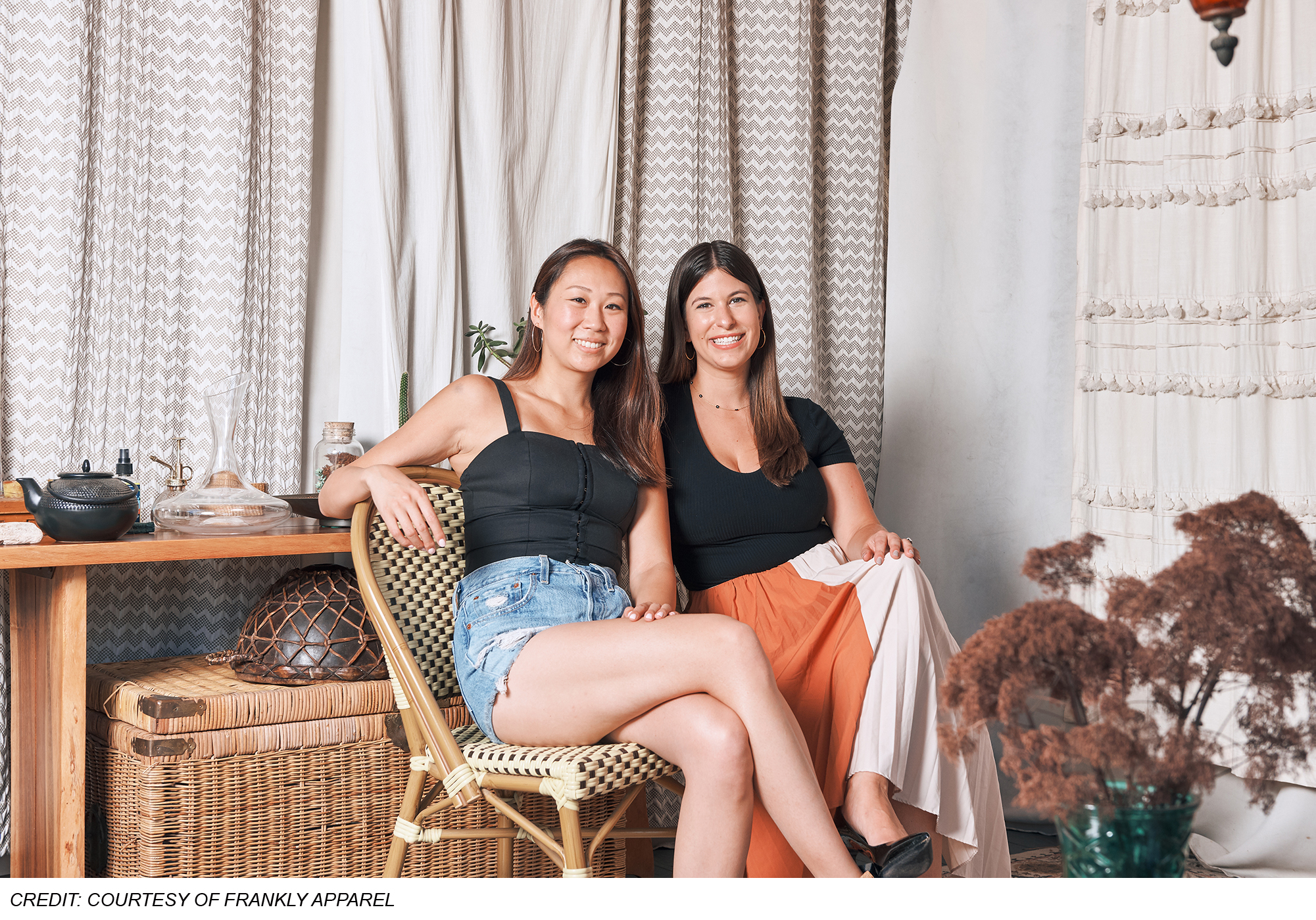 The Founders of Frankly Apparel Created a Chic, Braless Clothing Line Designed for All Cup Sizes