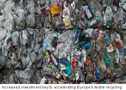 Increased investment key to accelerating Europe’s textile recycling