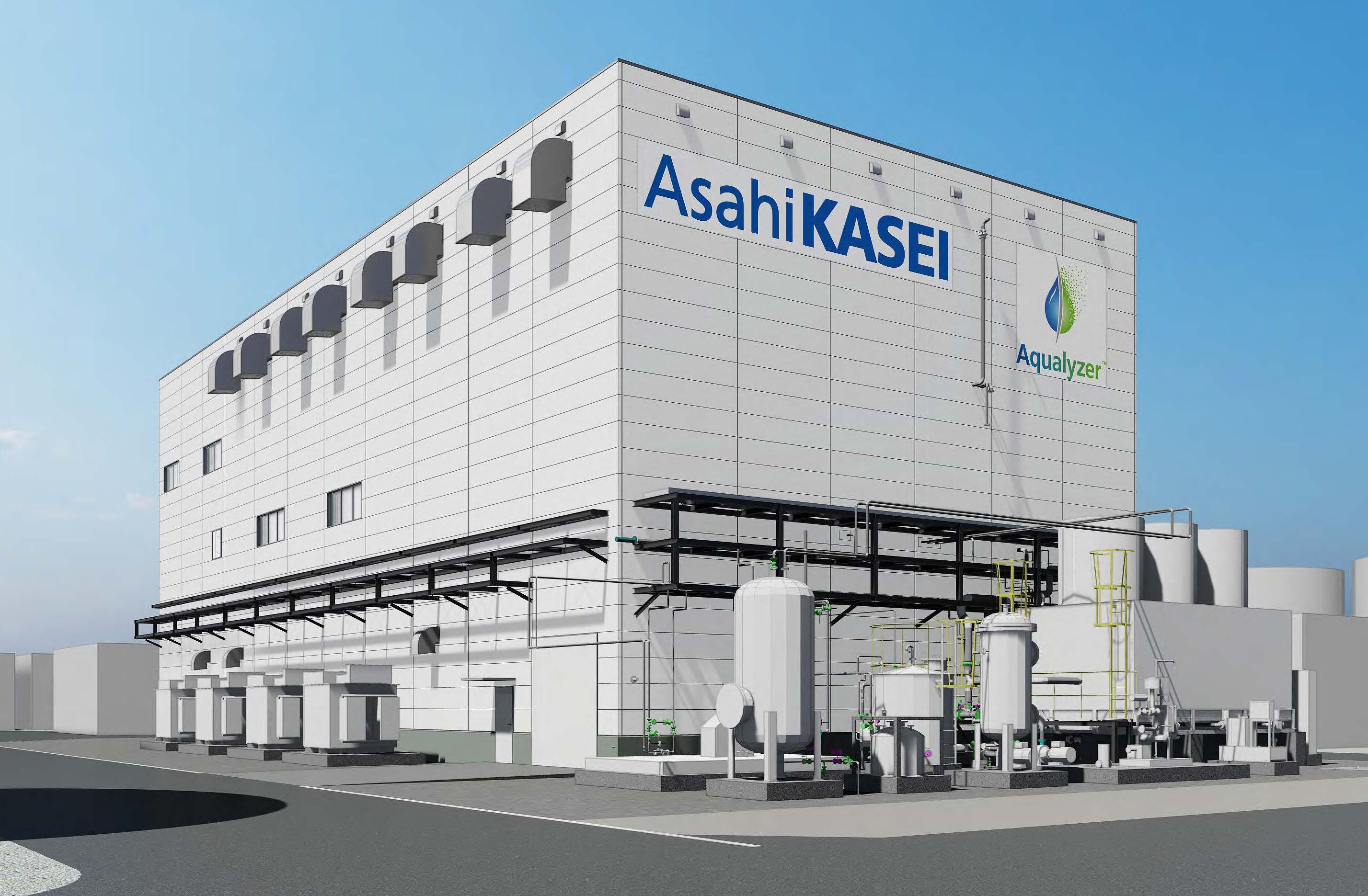 Asahi Kasei starts construction of alkaline water electrolysis pilot test plant for hydrogen production in Kawasaki, Japan