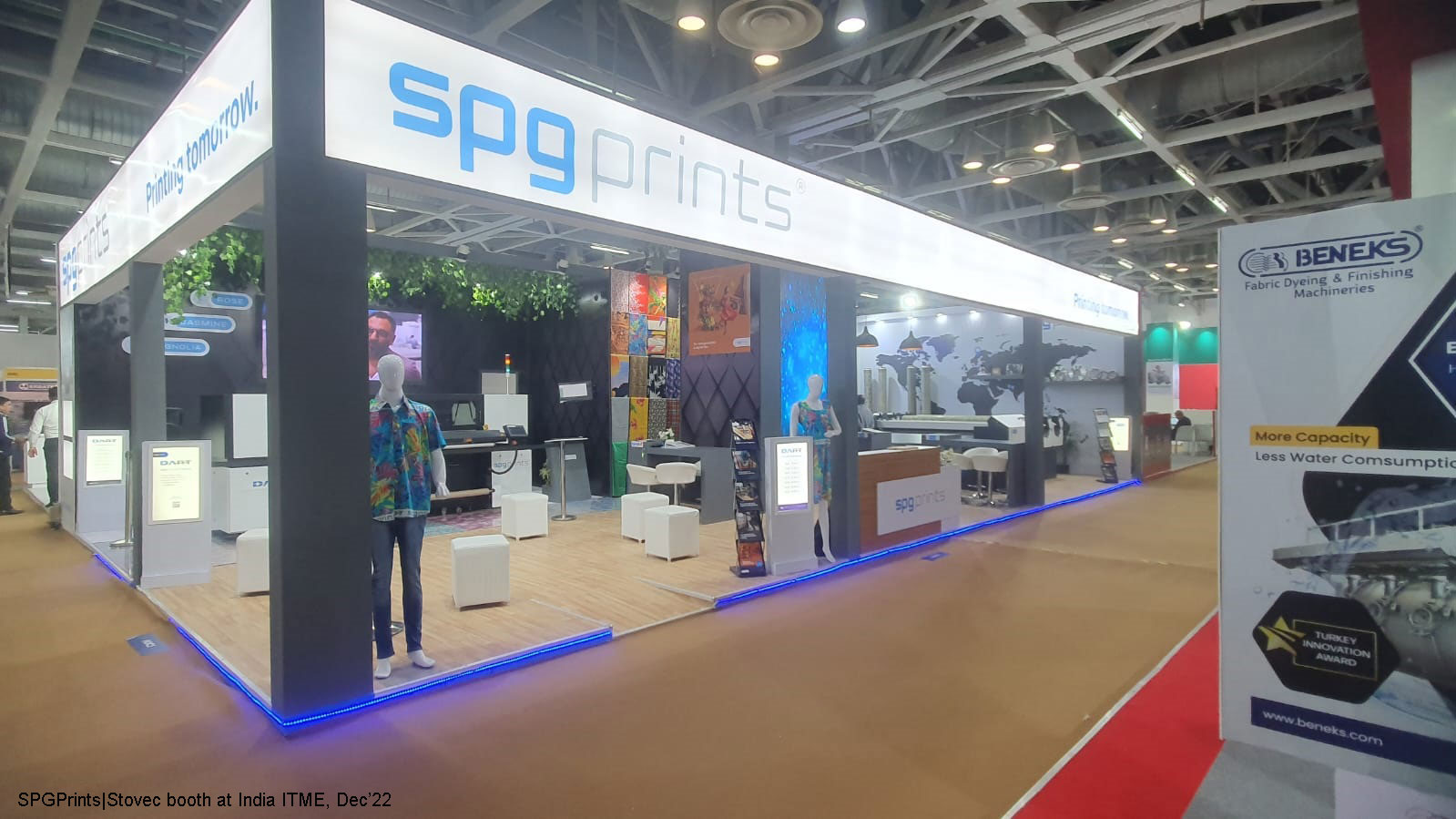 SPGPrints | Stovec at ITME 2022 World premiere of the ‘Present & Future’ of Textile Printing