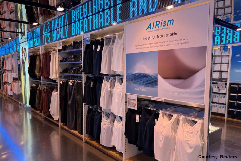 Clothiers bet on 'cooling' fabrics as global temperatures rise