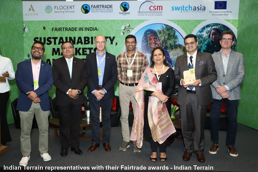 Indian Terrain receives two Fairtrade India awards for business