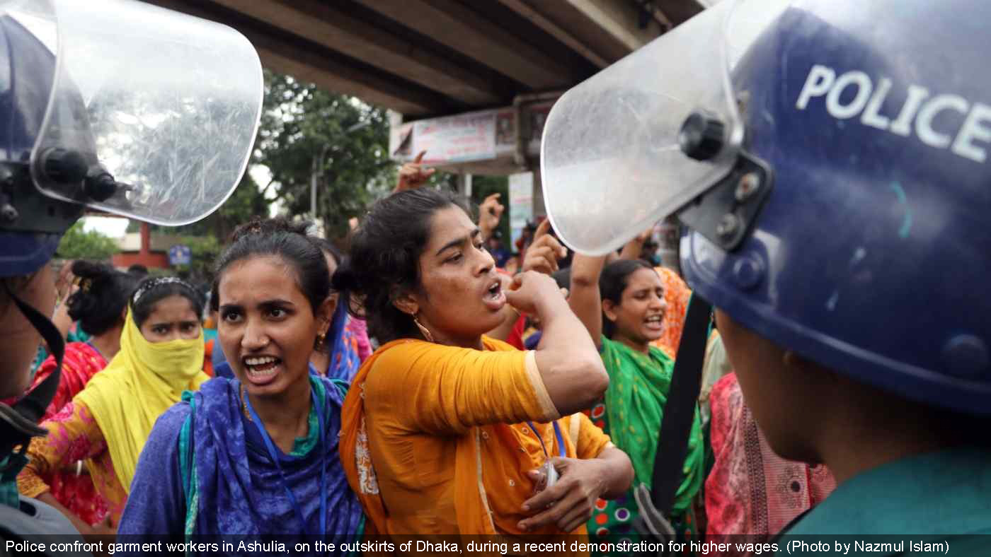 Bangladesh garment industry wage fight shakes core economic pillar