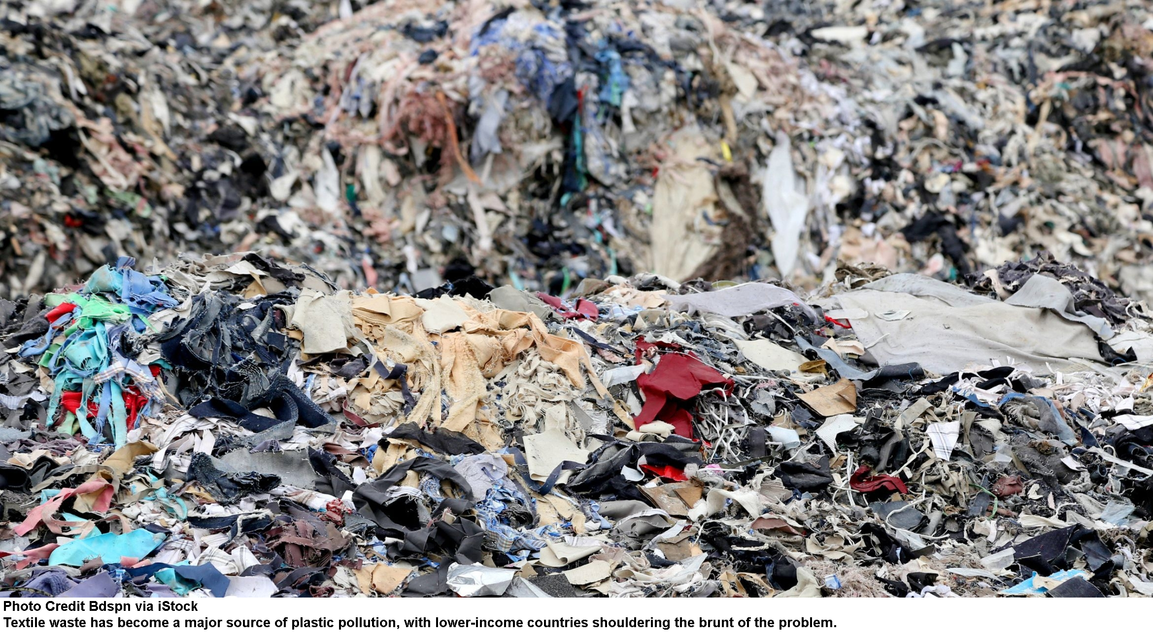 Apparel industry leaks millions of tons of plastic into environment each year