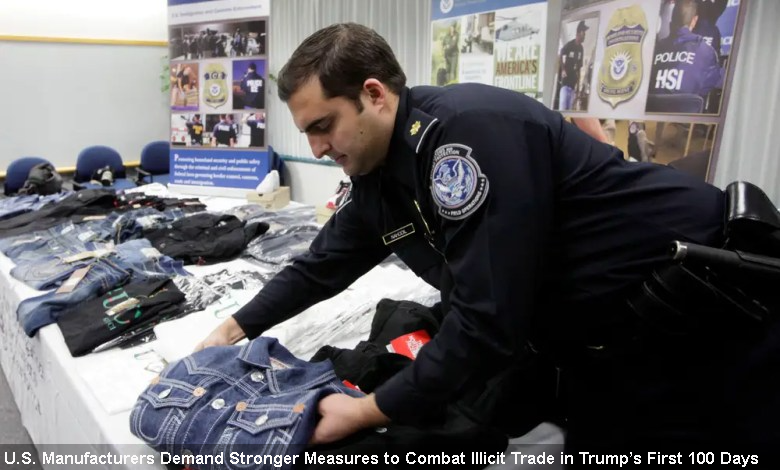 U.S. industries call for immediate action on counterfeit goods under Trump