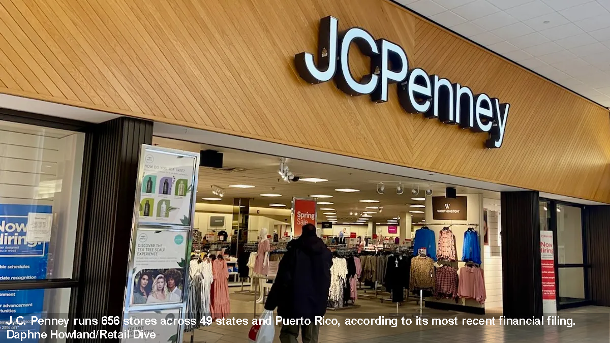J.C. Penney swings to a loss