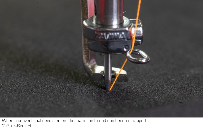 Problem-free 3D embroidery